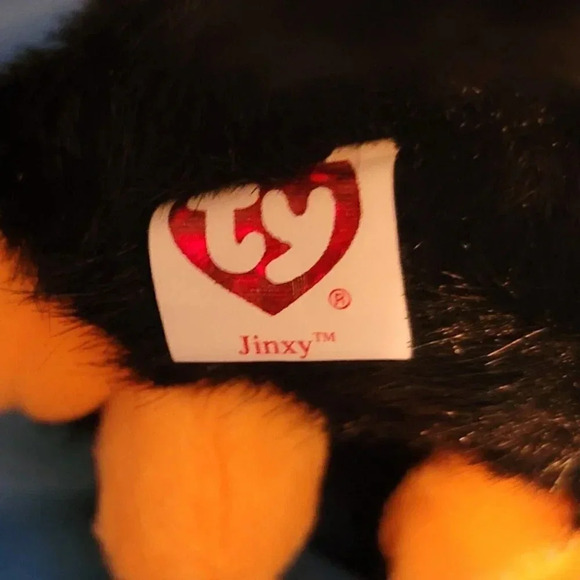 TY JINXY the BLACK CAT BEANIE BABY - MINT with MINT TAG - TY EXCLUSIVE - Picture 3 of 13